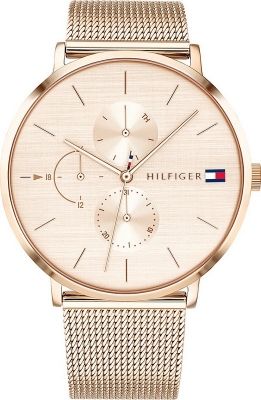TOMMY HILFIGER Damenuhr 1781944 JENNA mit Milanaiseband
