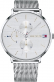 TOMMY HILFIGER Damenuhr 1781942 JENNA mit Edelstahl-Milanaiseband