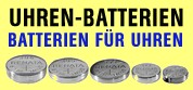 Uhren-Batterien, Batterien für Ihre Uhr